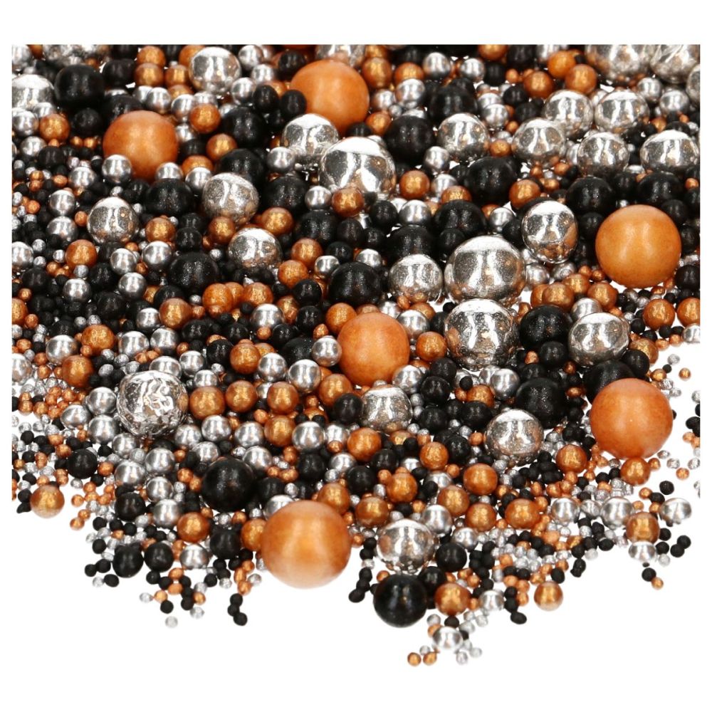 Posypka cukrowa miękkie perły Metallic Luxury - FunCakes - 80 g