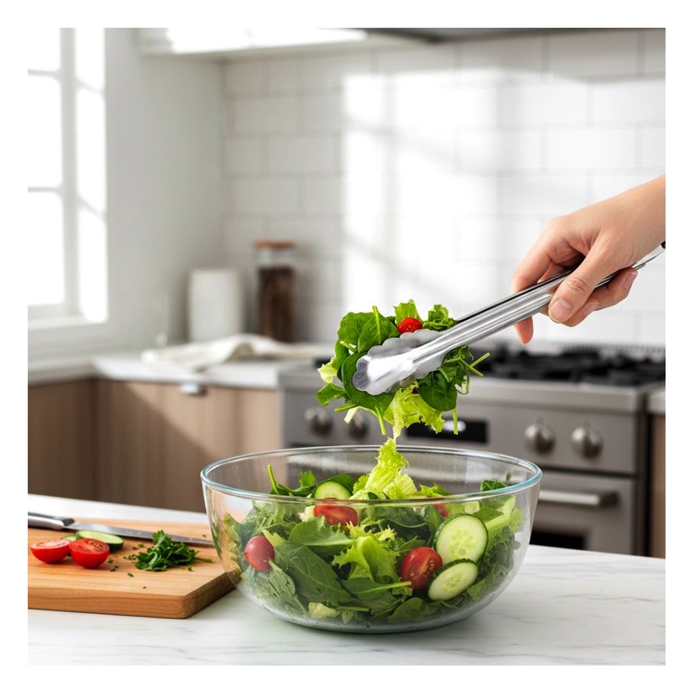 Stainless steel kitchen tongs - Vilde - 24 cm