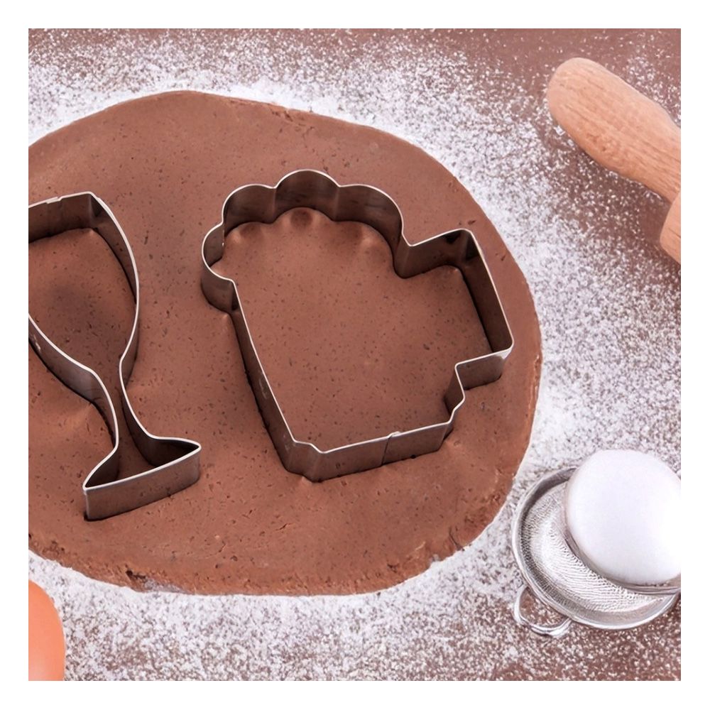 Cookie cutter Beer Glass - Orion - 10,5 x 9,5 cm
