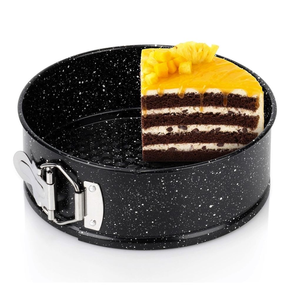 Tortownica rozpinana granitowa - Vilde - czarna 18 cm