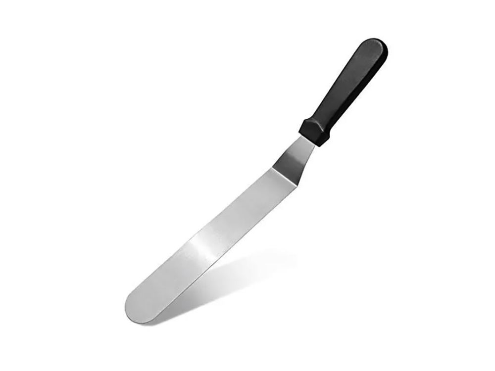 Szpatułka cukiernicza do ciast wygięta - 37 cm