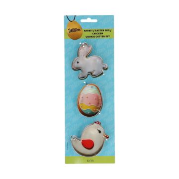 Set of cookie cutters - Wilton - Easter 3 pcs