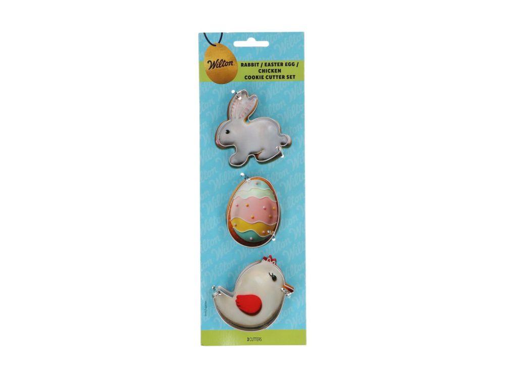 Set of cookie cutters - Wilton - Easter 3 pcs