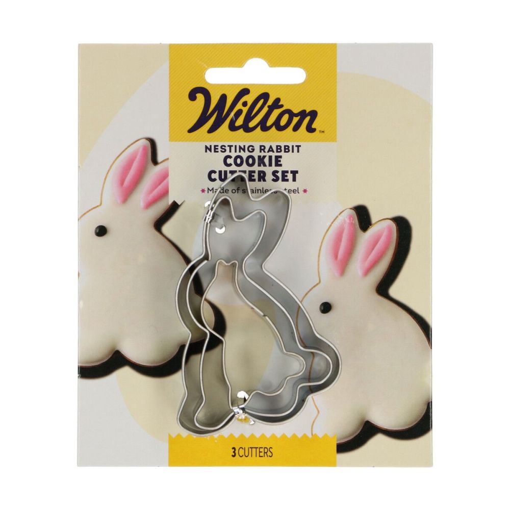 Cookie cutter set - Wilton - Rabbit 3 pcs