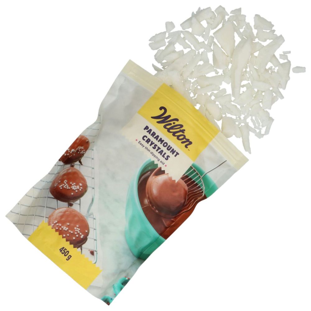 Kryształki tłuszczowe do czekolady Paramount - Wilton - 450 g