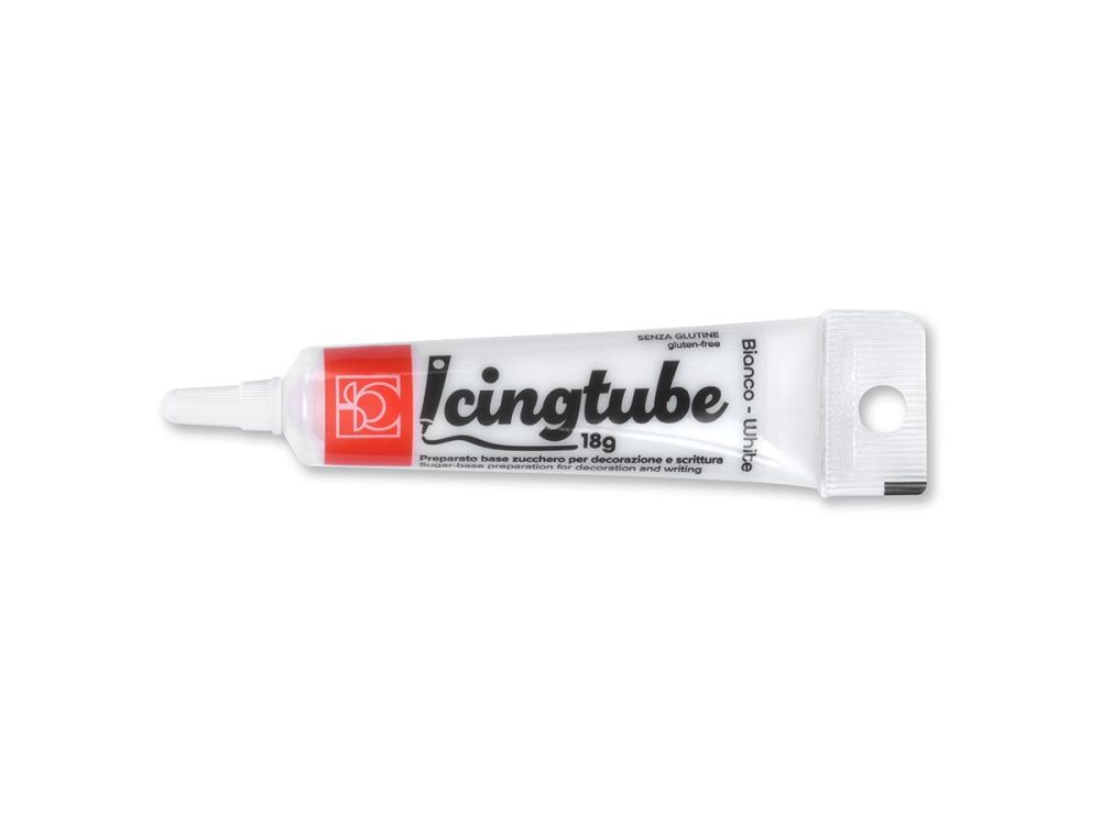 IcingTube Sugar-Based Pen – Modecor – White 18 g