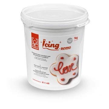 Decorating Icing – Modecor – Red Glitter 1 kg
