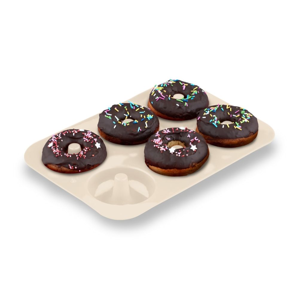 Silicone Donut Baking Molds – Tadar – 6 pcs