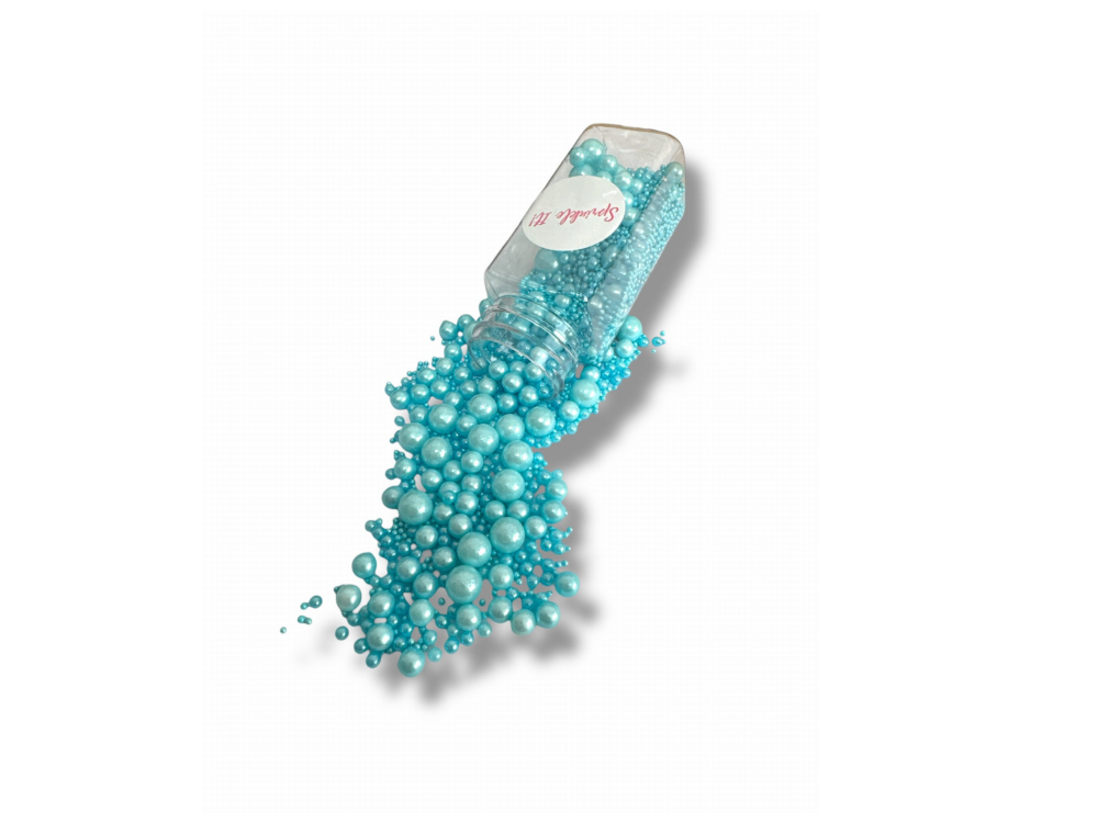 Sugar Sprinkles Pearls – Sprinkle It! – Blue Bubbles Mix 100 g