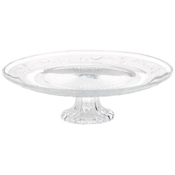 Patera szklana na nóżce - Vilde - 25 cm