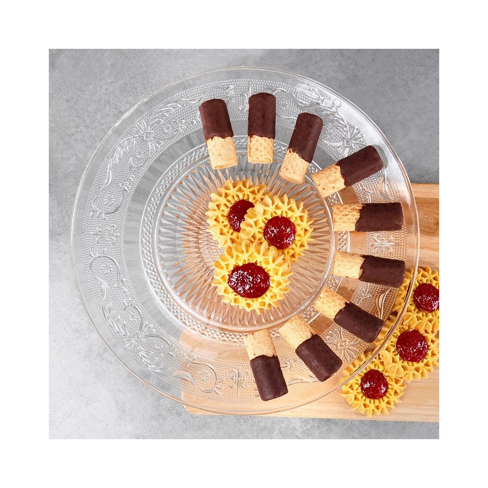 Glass Footed Cake Stand – Vilde – 25 cm