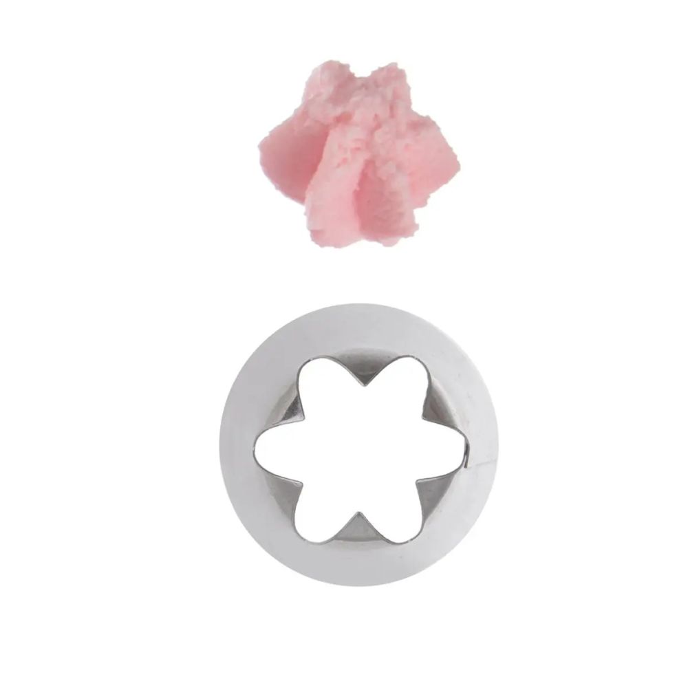 Piping tip Six-petal Flower - Orion - 4.2 cm