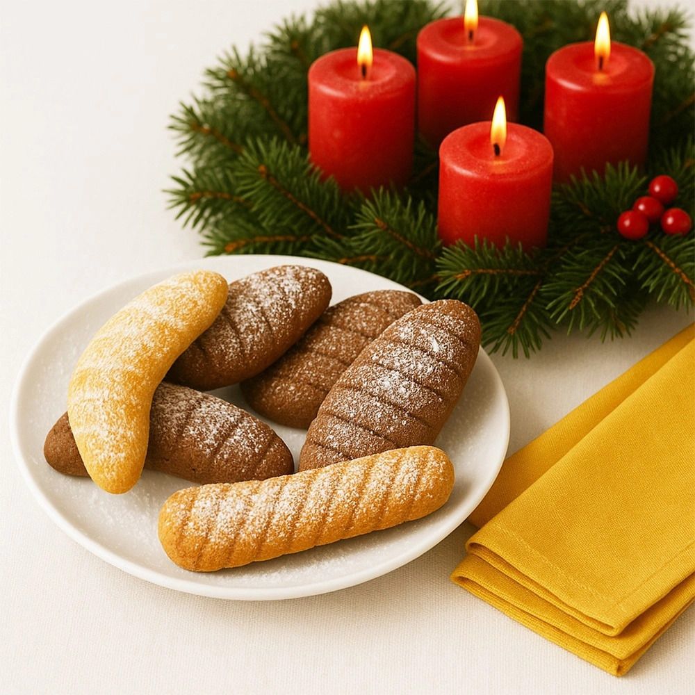 Silicone Mold for Oblong Cookies – Orion – 33 × 24.5 × 1 cm