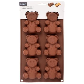 Silicone Mold for Bear-Shaped Cookies – Orion – 30 × 17.5 × 2 cm