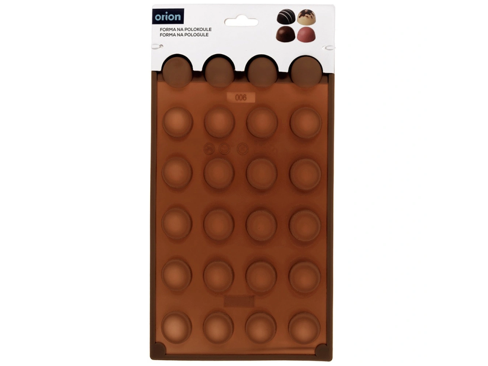 Silicone Mold for Half-Sphere Cookies – Orion – 30 x 17.5 x 1.5 cm