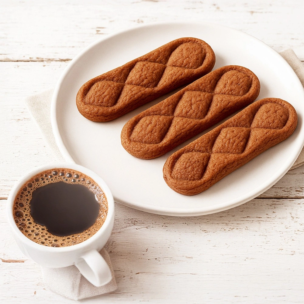 Silicone Mold for Oblong Cookies – Orion – 29.5 × 17 × 1.5 cm