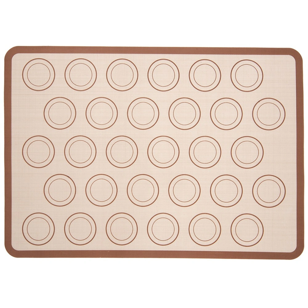 Mata silikonowa do pieczenia makaroników - Orion - 42 x 29,5 cm