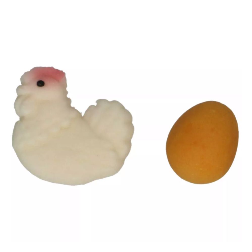 Easter decorations Chicks and Eggs - FunCakes - 12 pcs.