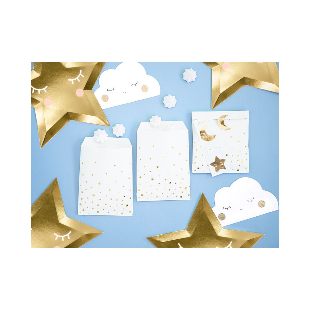 Decorative candy bags - PartyDeco - little star, 6 pcs.