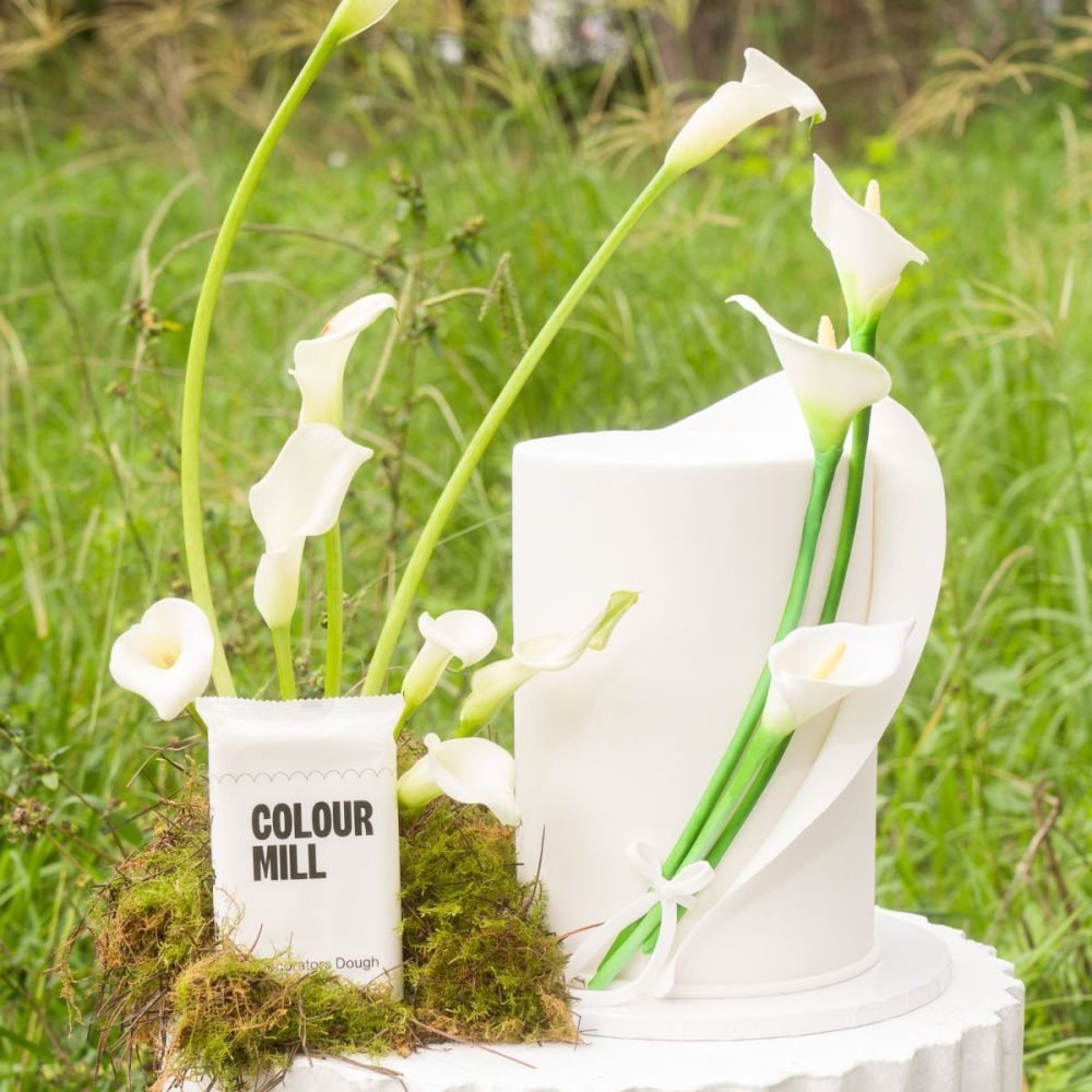 Masa cukrowa do obkładania - Colour Mill - biały 250 g