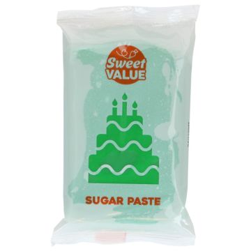 Fondant Icing for Covering – Sweet Value – Dark Green 200 g