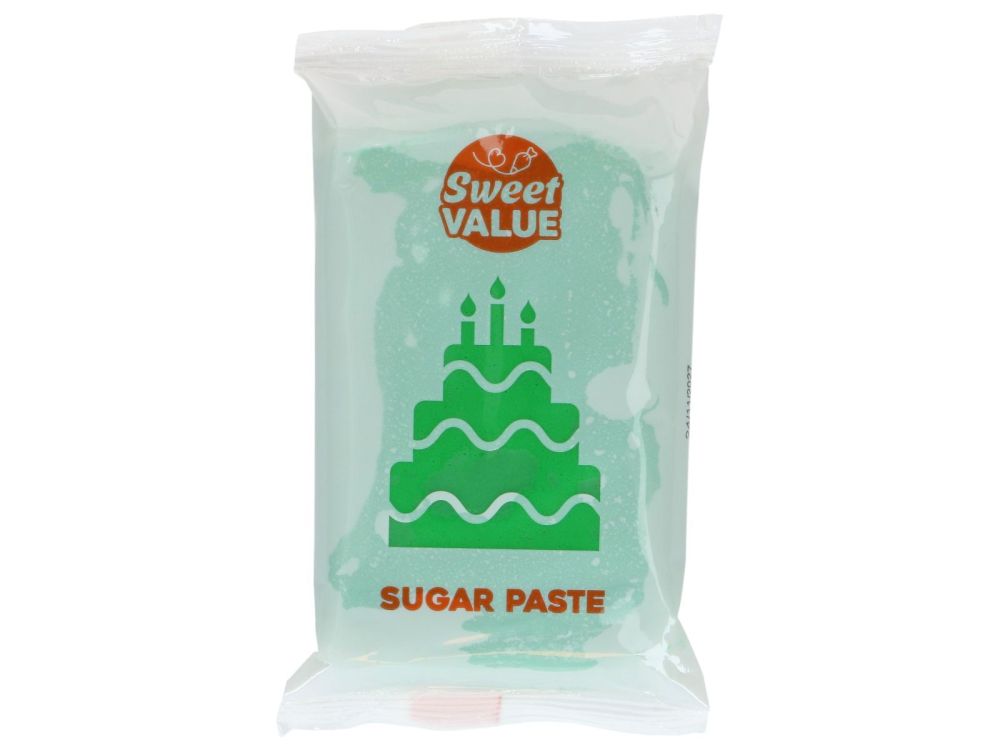 Fondant Icing for Covering – Sweet Value – Dark Green 200 g