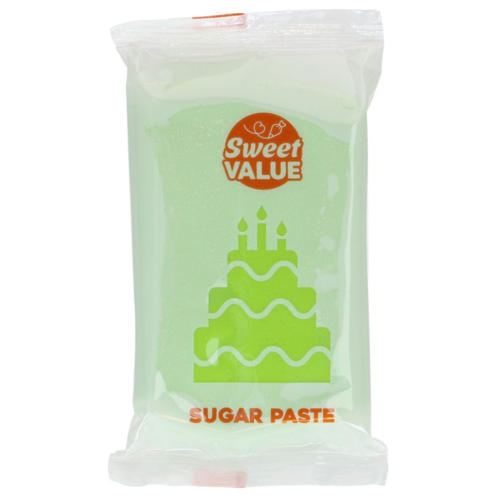 Fondant Icing for Covering – Sweet Value – Grass Green 200 g