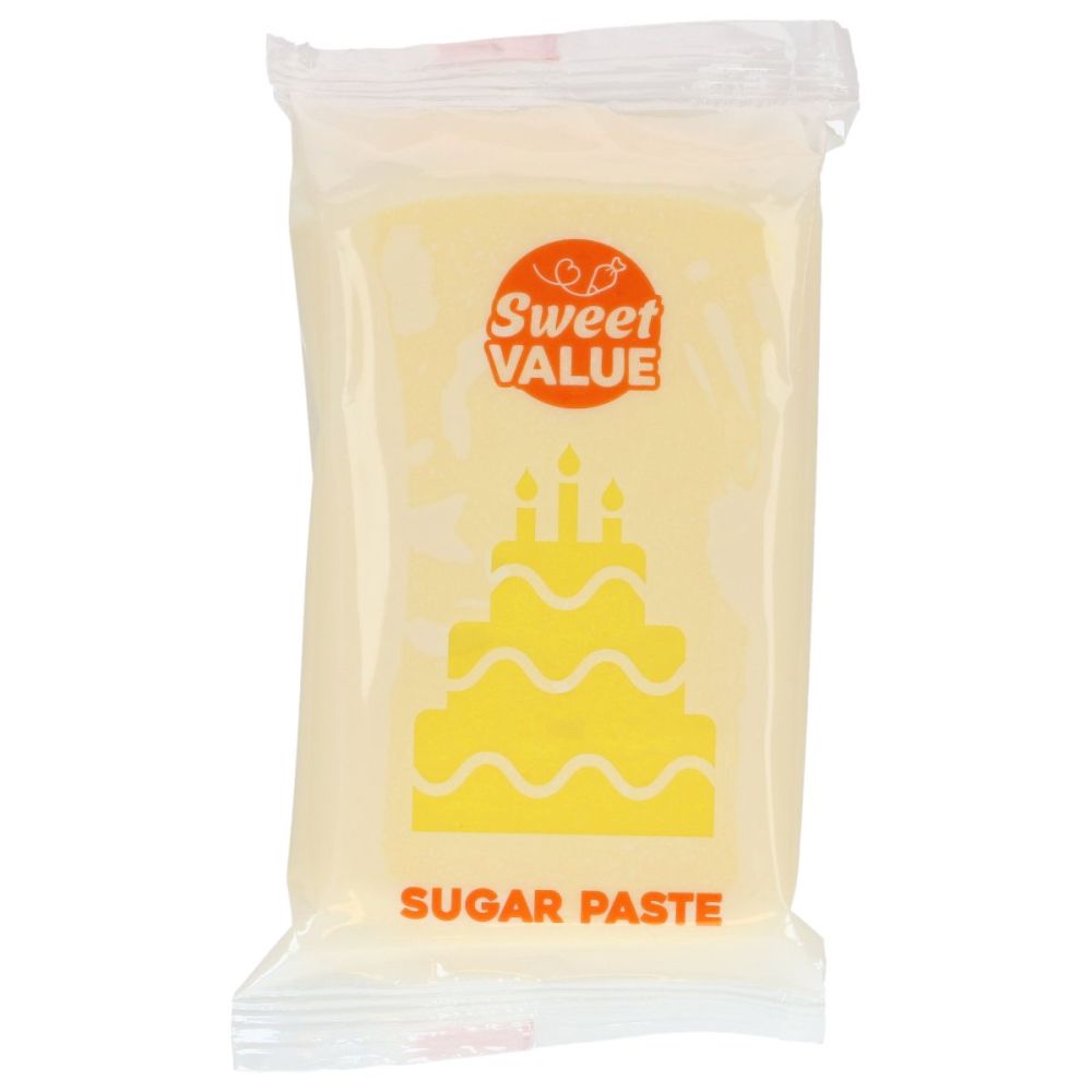 Fondant Icing for Covering – Sweet Value – Yellow 200 g