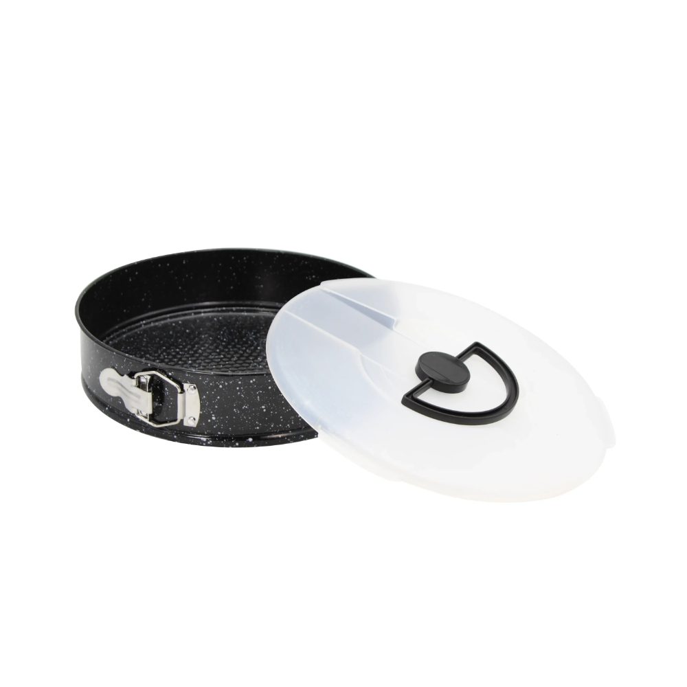 Tortownica okrągła rozpinana z pokrywką - 28 cm