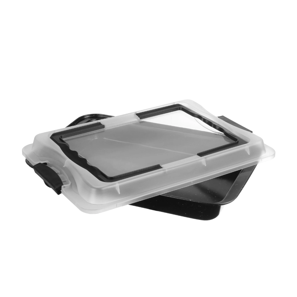 Baking pan with lid – 42 × 29 × 5 cm