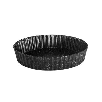 Tart pan with removable bottom – 28 × 5.5 cm