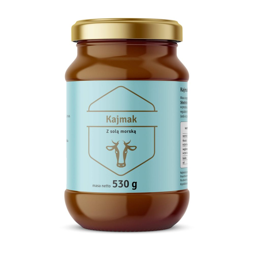 Krem mleczny - Polder - Kajmak, z solą morską, 530 g