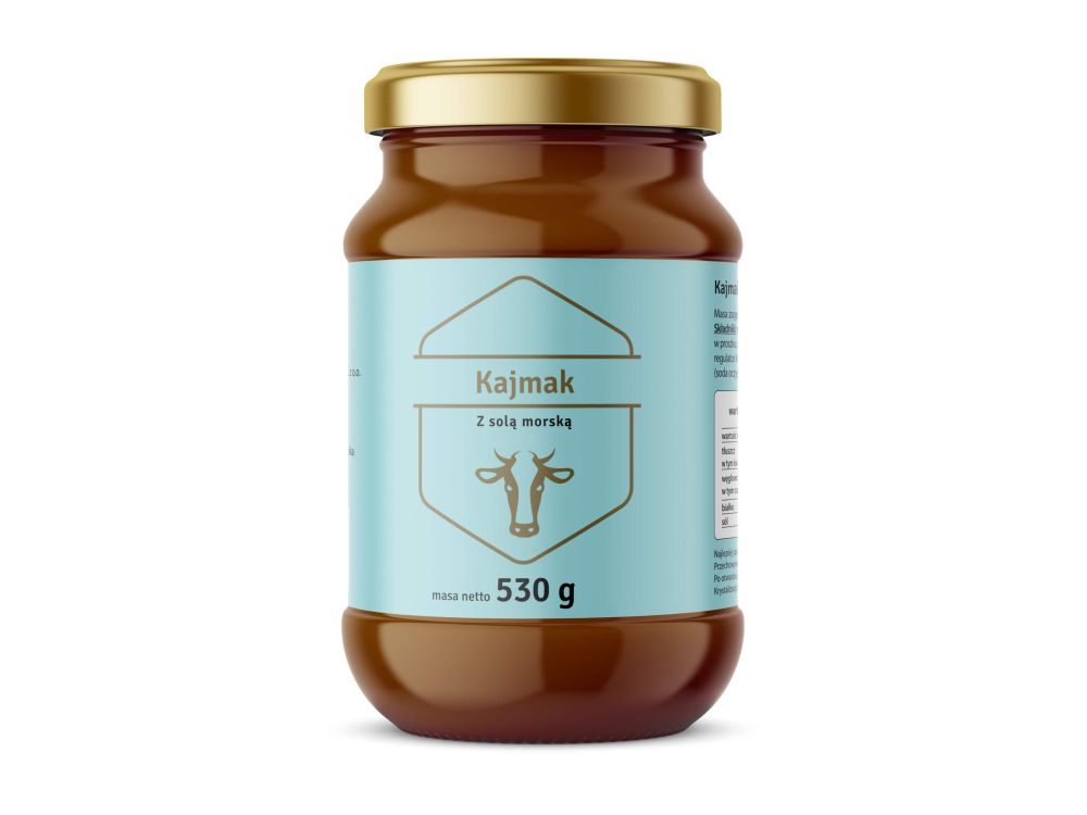 Krem mleczny - Polder - Kajmak, z solą morską, 530 g