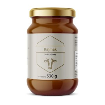 Krem mleczny - Polder - Kajmak, śmietankowy, 530 g