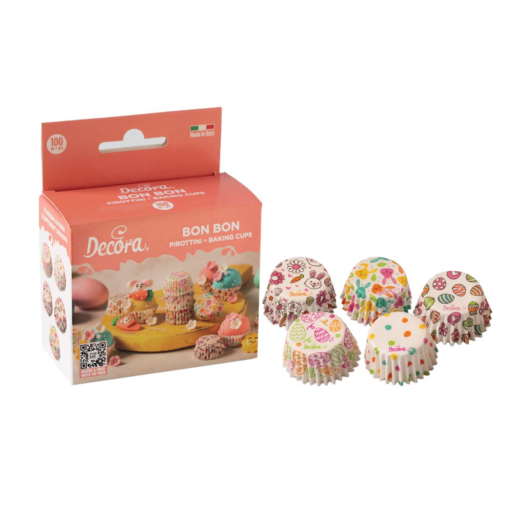 Easter Muffin Cups  – Decora – Mixed Designs 100 pcs