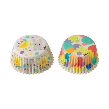 Papilotki na babeczki wielkanocne – Decora – Funny Bunny 36 szt.