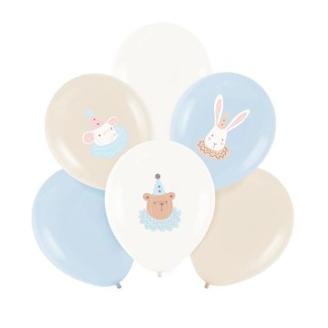 Latex balloons Baby for a boy – Party Pal – 6 pcs