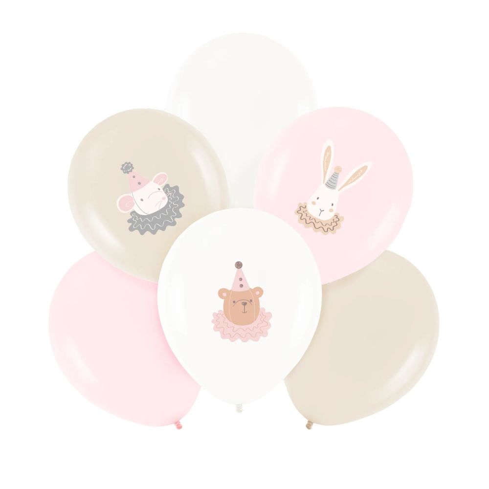 Latex balloons Baby for a girl – Party Pal – 6 pcs