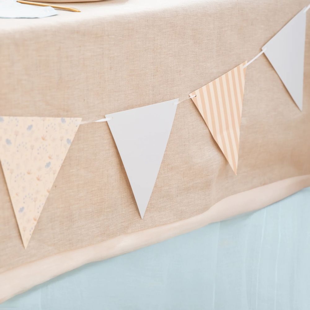 Decorative garland Baby – Party Pal – blue 190 cm