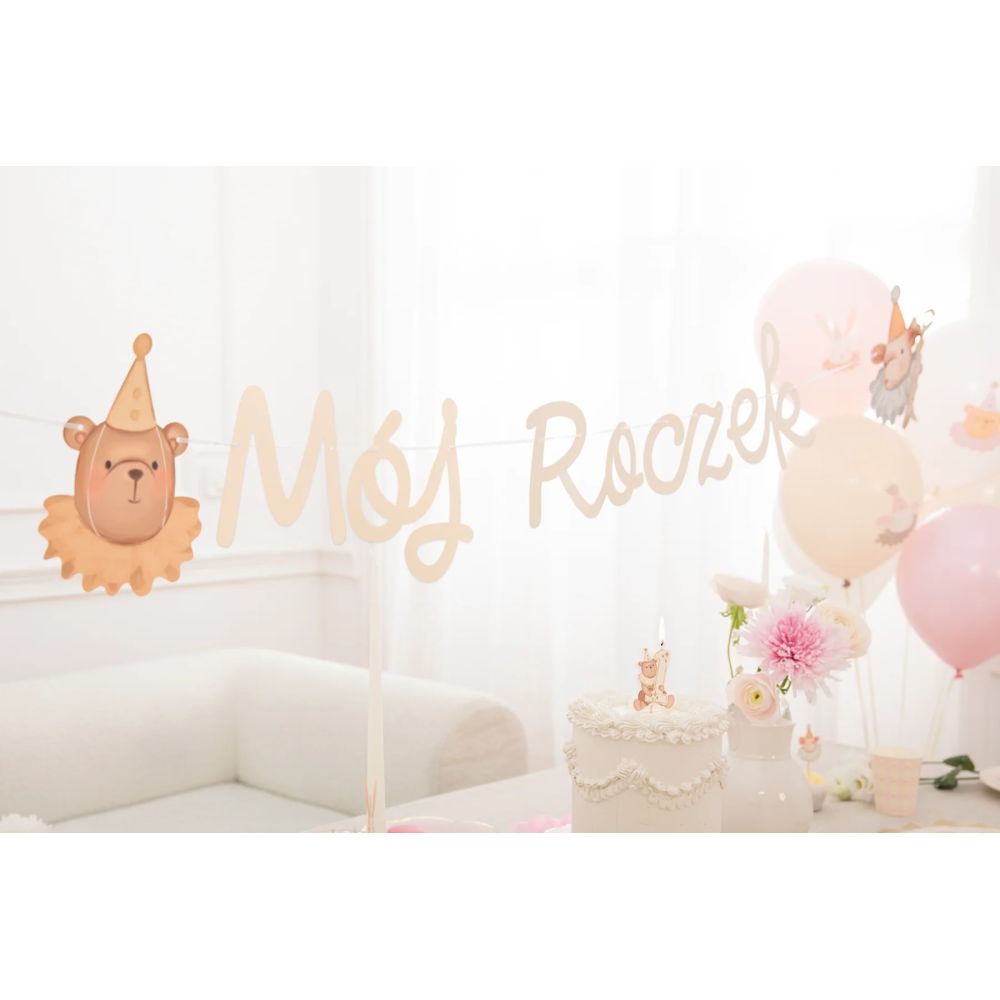Decorative garland Baby – Party Pal – Mój Roczek 135 cm