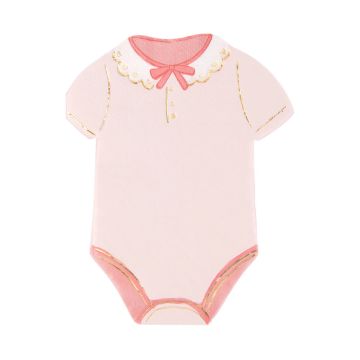 Serwetki papierowe Body 13 cm x 16,5 cm - Party Pal - różowe 10 szt.