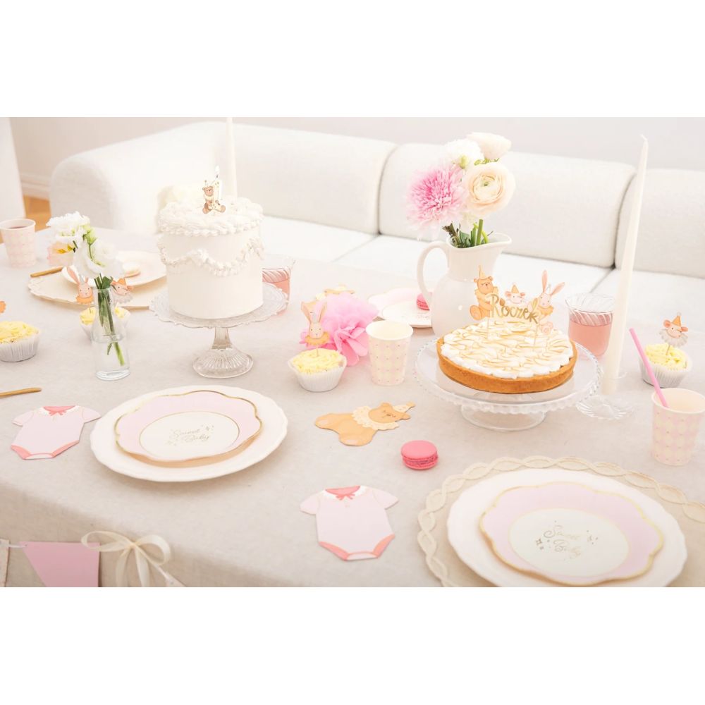 Świeczka urodzinowa Miś - Party Pal - liczba 1