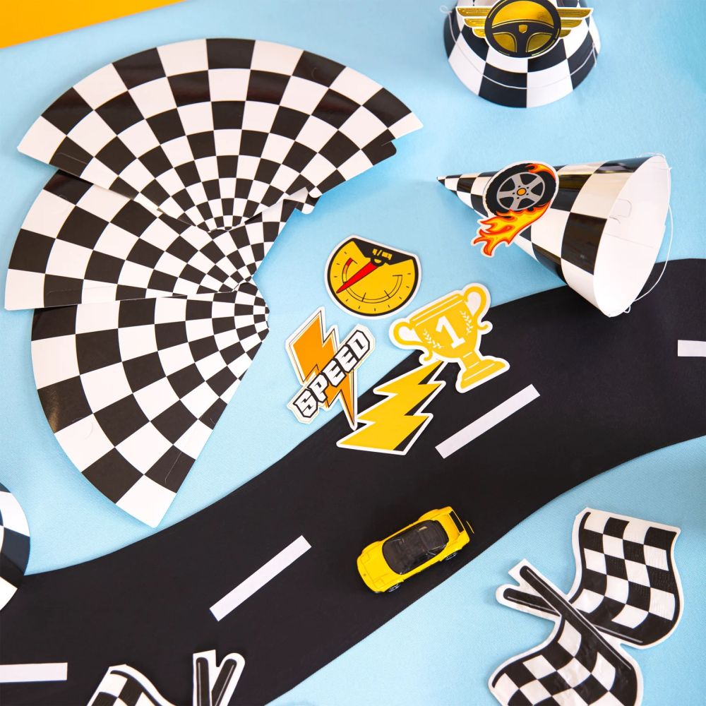 Paper party hats Race Cars – Party Pal – 6 pcs