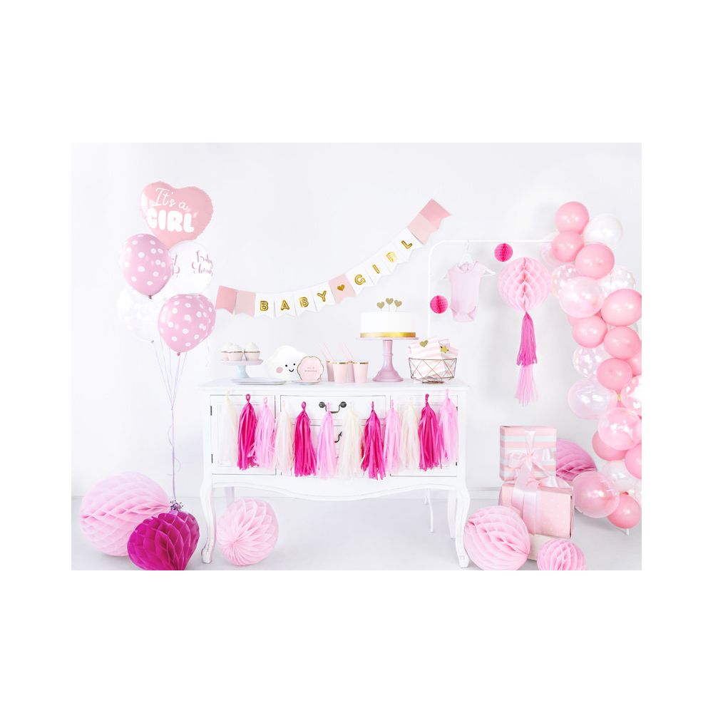 Decorative candy bags Yummy - PartyDeco - Light pink, 6 pcs.
