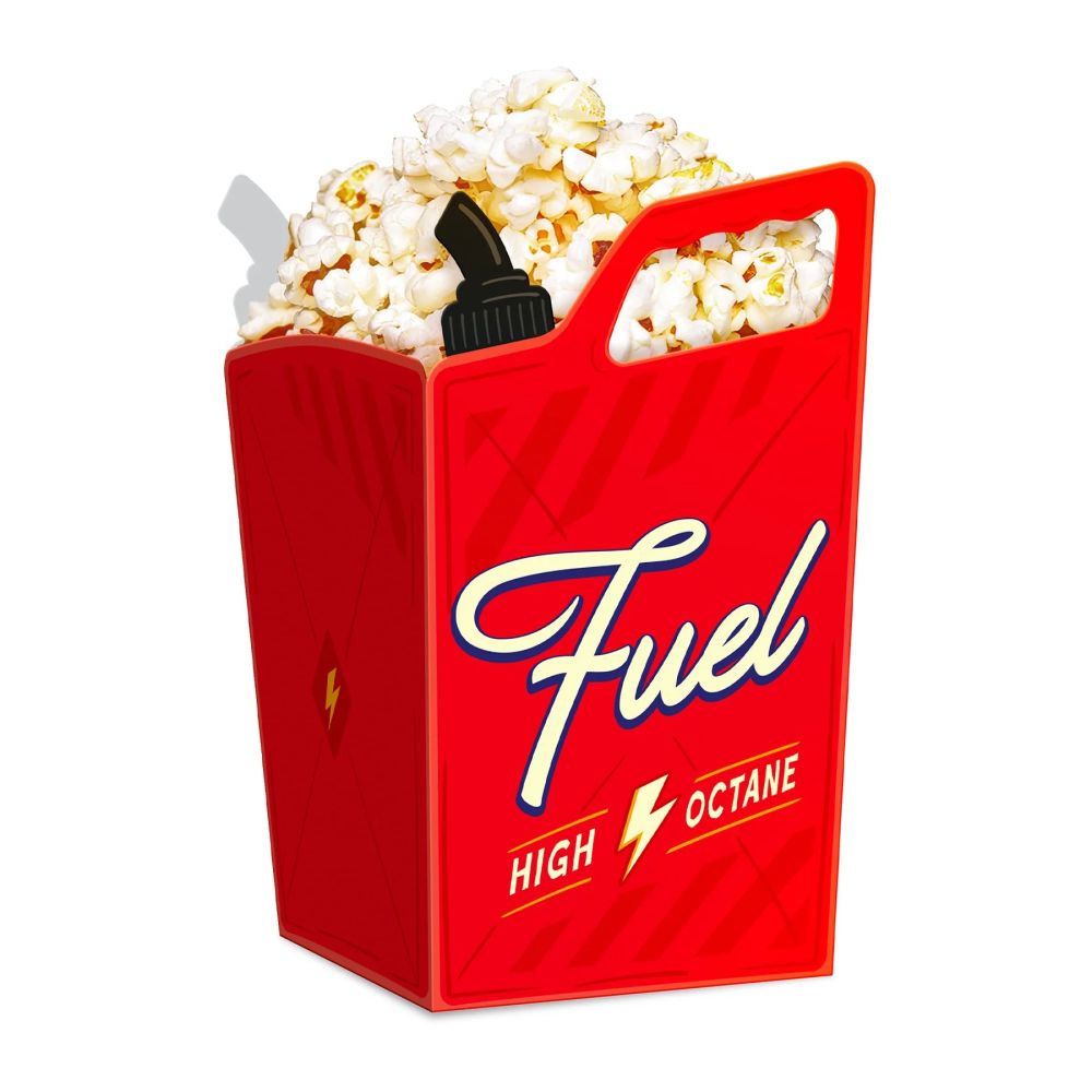 Pudełka na popcorn Wyścigówki - Party Pal - 6 szt.