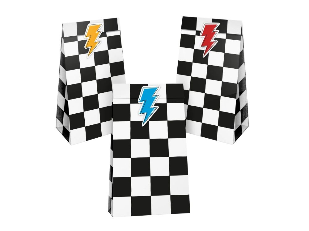 Racing Car Candy Bags – Party Pal – 6 pcs
