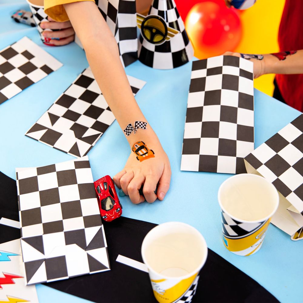 Racing Car Candy Bags – Party Pal – 6 pcs