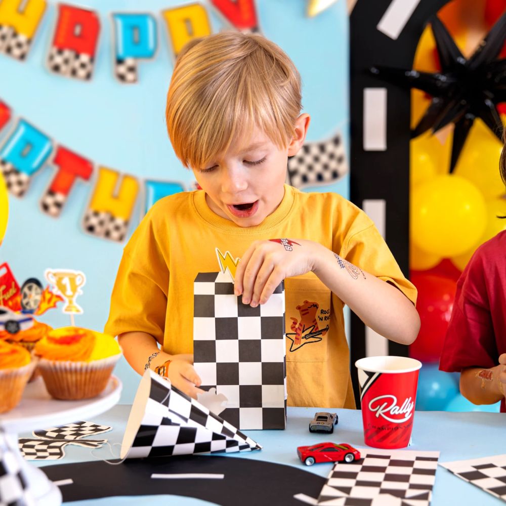 Racing Car Candy Bags – Party Pal – 6 pcs