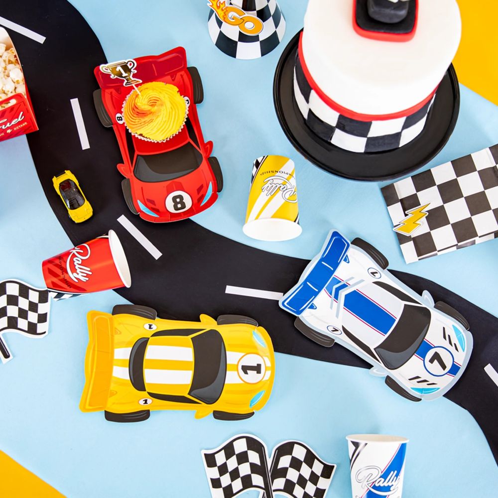 Racing Car Paper Plates – Party Pal – 6 pcs