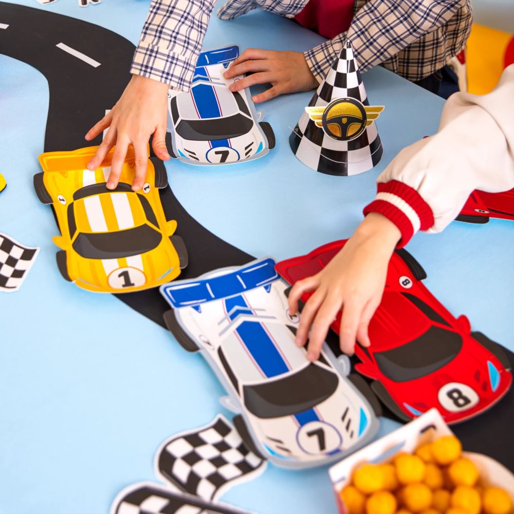 Racing Car Paper Plates – Party Pal – 6 pcs